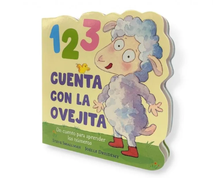 1 2 3 Cuenta con la ovejita (La ovejita que vino a cenar. Libro de cartón)<