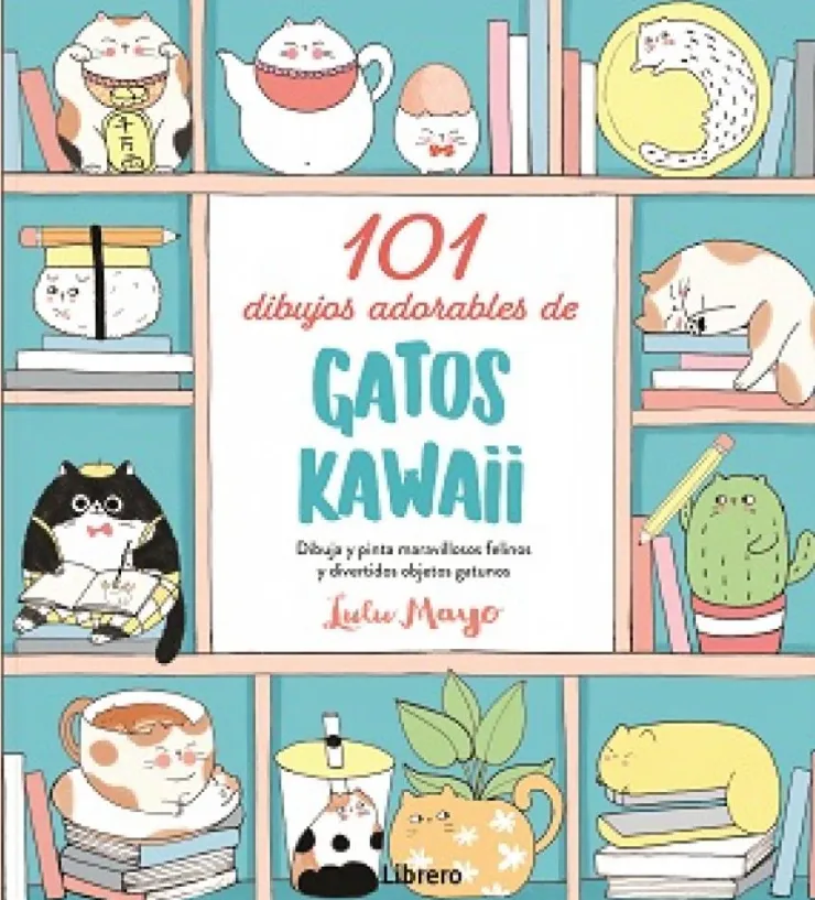 101 DIBUJOS ADORABLES DE GATOS KAWAII<
