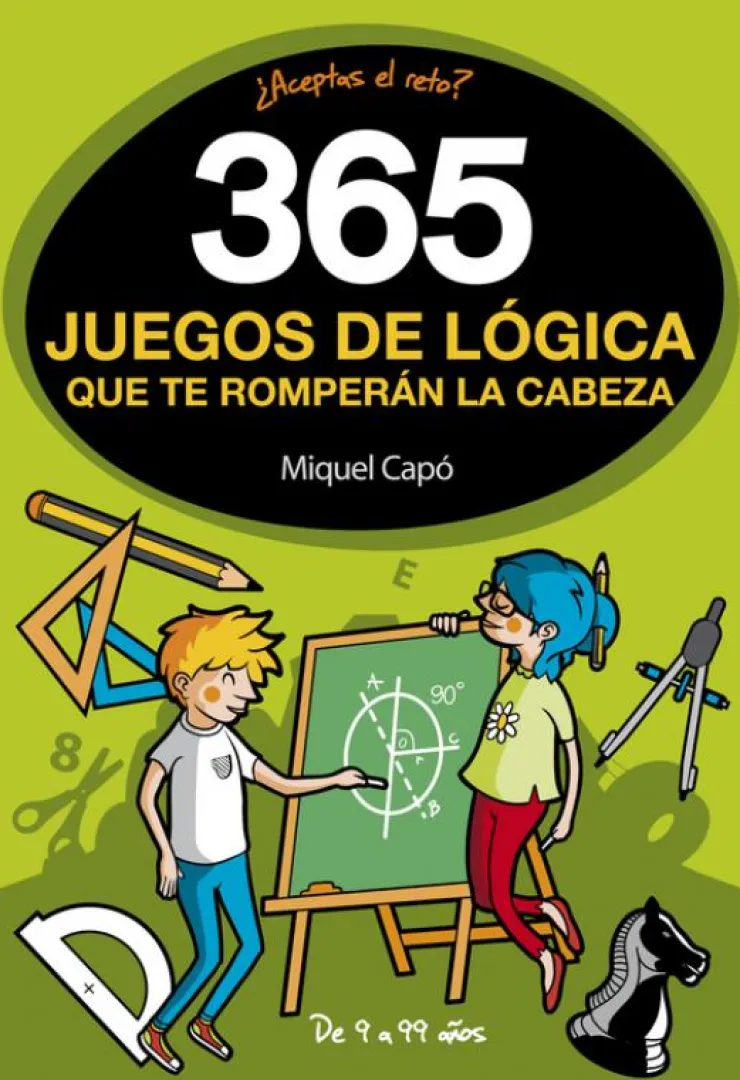 365 enigmas y juegos de lógica que te romperán la cabeza< Online