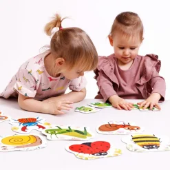 8 puzzles de insectos de 4 piezas<Banana Panda