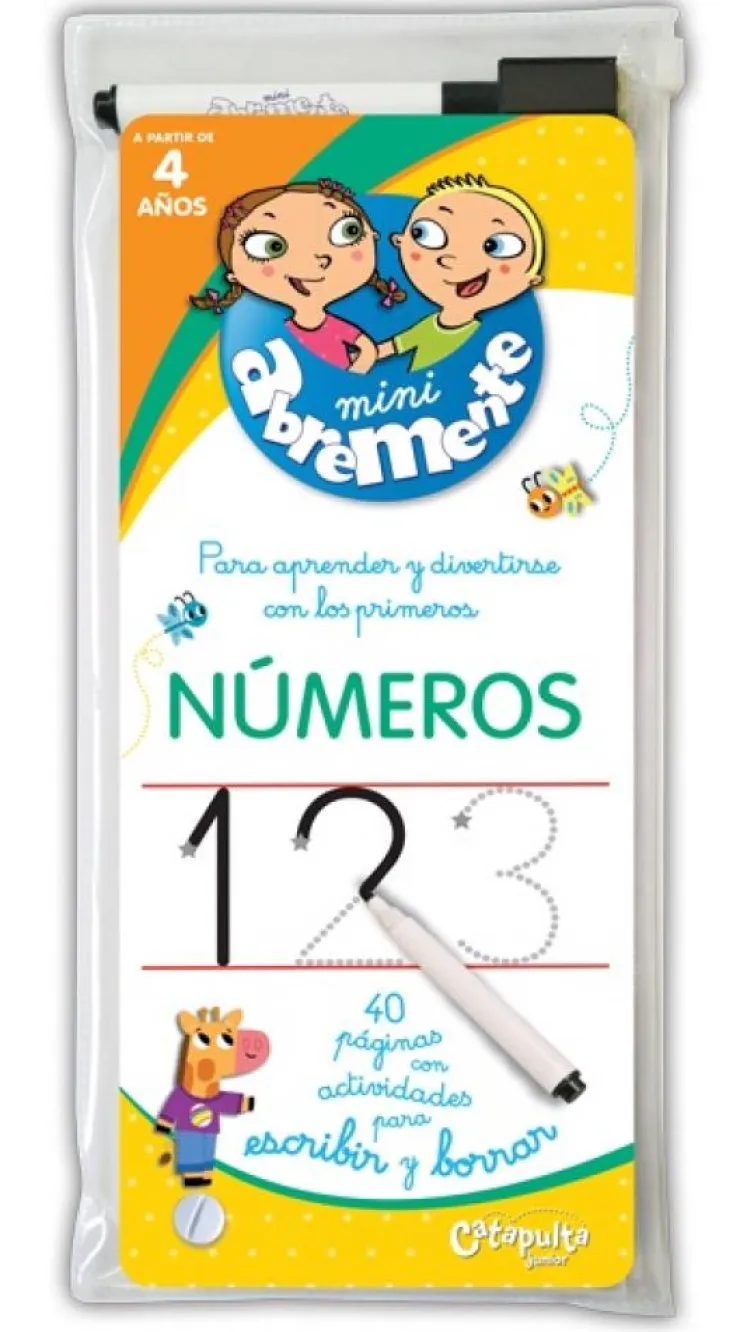 Abremente para escribir y borrar - Números<