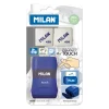 Afilalápiz 2 usos con goma<Milan