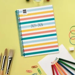 Agenda espiral cuarto 2025-26 Diva Colors semana vista horizontal 2025-2026<Finocam