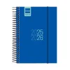 Agenda espiral E8 azul 2025-2026 día página<Finocam Hot
