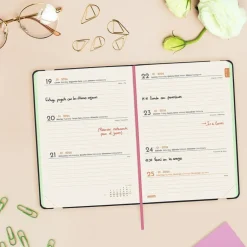 Agenda Joy F4 Bloom 2026 semana vista horizontal<Finocam Best