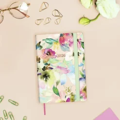 Agenda Joy F4 Bloom 2026 semana vista horizontal<Finocam Best