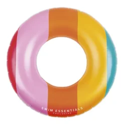 Anillo flotador hinchable Rainbow 90cm<Swim Essentials