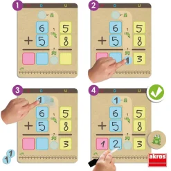 Aprende a sumar y restar con llevadas<Akros Online