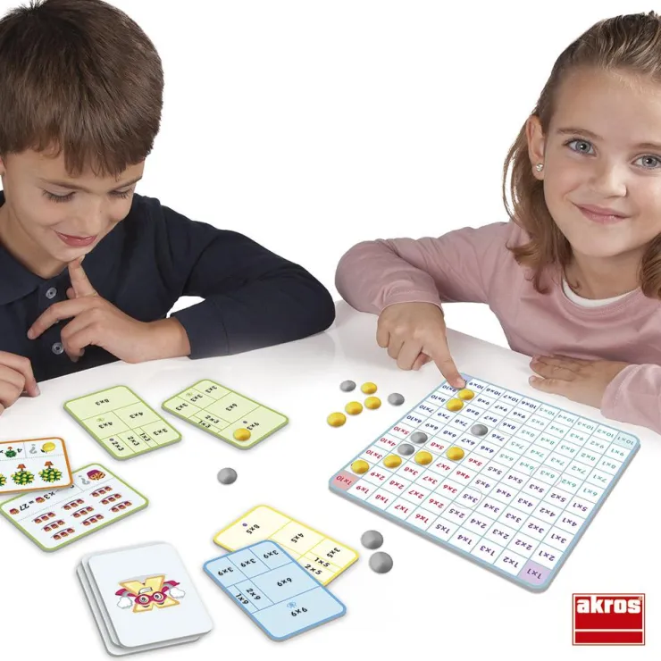 Aprende y comprende las tablas de multiplicar<Akros Online
