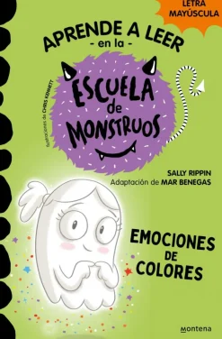 Aprender a leer en la Escuela de Monstruos 8 - Emociones de colores< New