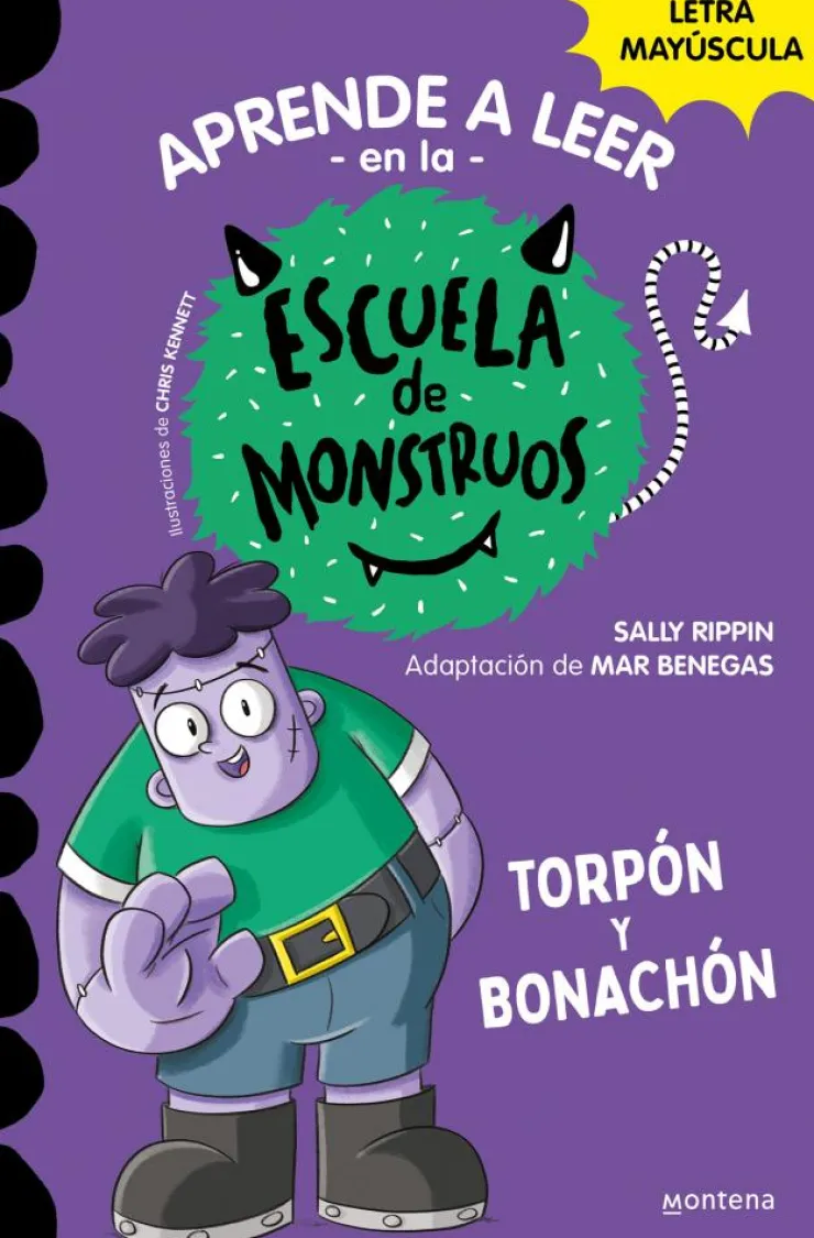 Aprender a leer en la Escuela de Monstruos 9 - Torpón y bonachón< New