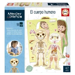 Aprender es divertido: El Cuerpo Humano 99 piezas<Educa Borras Hot
