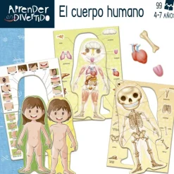 Aprender es divertido: El Cuerpo Humano 99 piezas<Educa Borras Hot