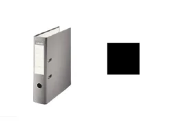 Archivador de palanca negro tamaño folio<Esselte Discount