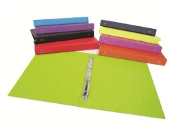 Archivador de plástico tamaño folio con 4 anillas<Saro Hot