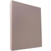 Archivador folio 4 anillas color rosa pastel tapa plástico<Saro