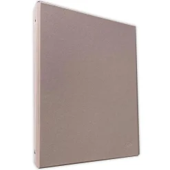 Archivador folio 4 anillas color rosa pastel tapa plástico<Saro