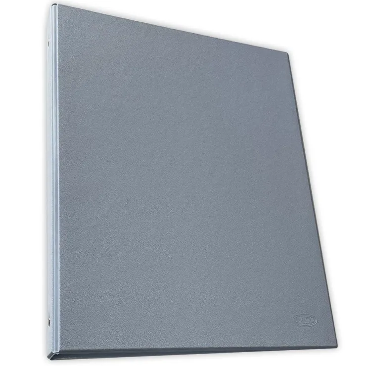 Archivador folio 4 anillas color azul pastel tapa plástico<Saro