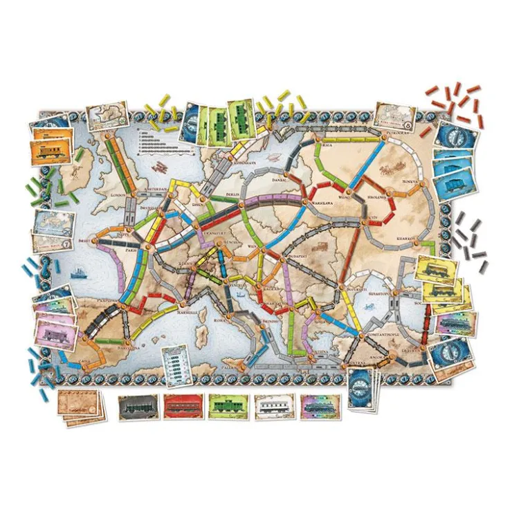 Aventureros al tren: Europa<Asmodee Discount