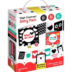 Baby pack alto contraste<Banana Panda Sale