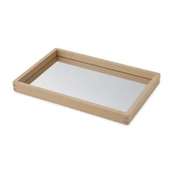 Bandeja espejo madera 36x24x3 cm<Tickit
