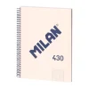 Bloc A4 80 hojas cuadro 5x5mm beige serie 1918<Milan