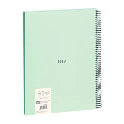 Bloc A4 80 hojas cuadro 5x5mm verde serie 1918<Milan Sale