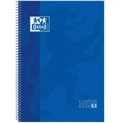 Bloc A4 azul marino cuadro 5mm. 80 hojas Europeanbook<Oxford Best