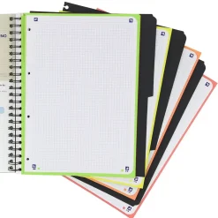 Bloc A4 cuadro 5mm. 120 hojas con separadores<Oxford Online