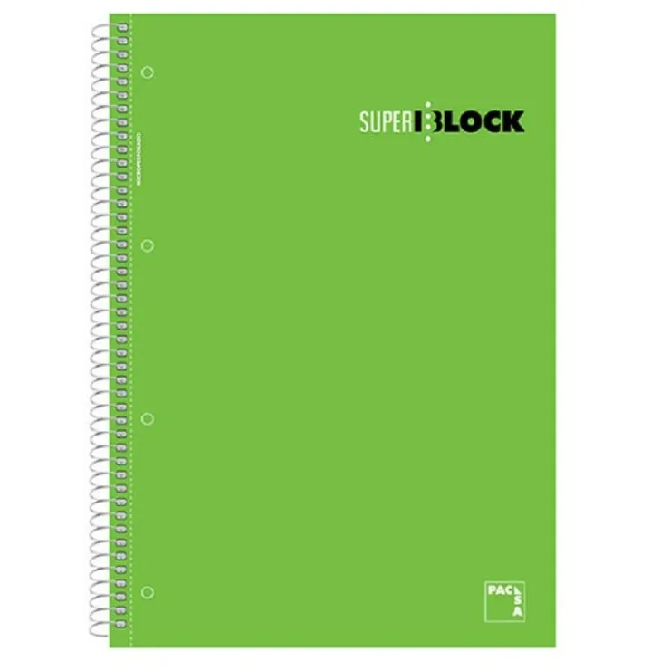 Bloc A4 cuadro 5mm. 160 hojas microperforado Superblock<Pacsa Clearance