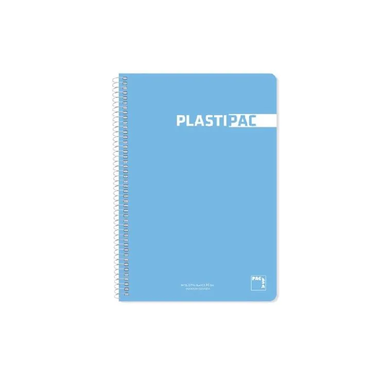 Bloc A6 cuadro 5mm. 100 hojas Plastipac colores surtidos<Pacsa Clearance