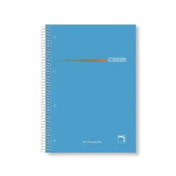 Bloc A5 cuadro 5mm. 120 hojas tapa dura colores surtidos Premium<Pacsa Outlet