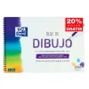 Bloc de dibujo A4 plus con recuadro 20 hojas 130gr.<Oxford Best