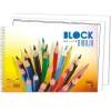 Bloc de dibujo liso 20 hojas 130gr 23x30cm. Colours<Pacsa Hot