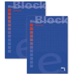 Bloc de examen A4 cuadro 4mm.<Pacsa