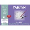 Bloc de papel milimetrado A4 50 hojas de 100gr.<Canson New