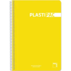 Bloc folio amarillo cuadro 4mm. 80 hojas Plastipac<Pacsa Outlet