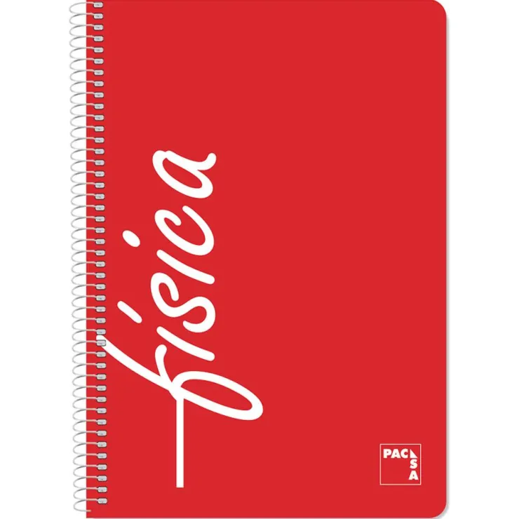 Bloc folio cuadro 4mm. 80 hojas Física Plastipac<Pacsa