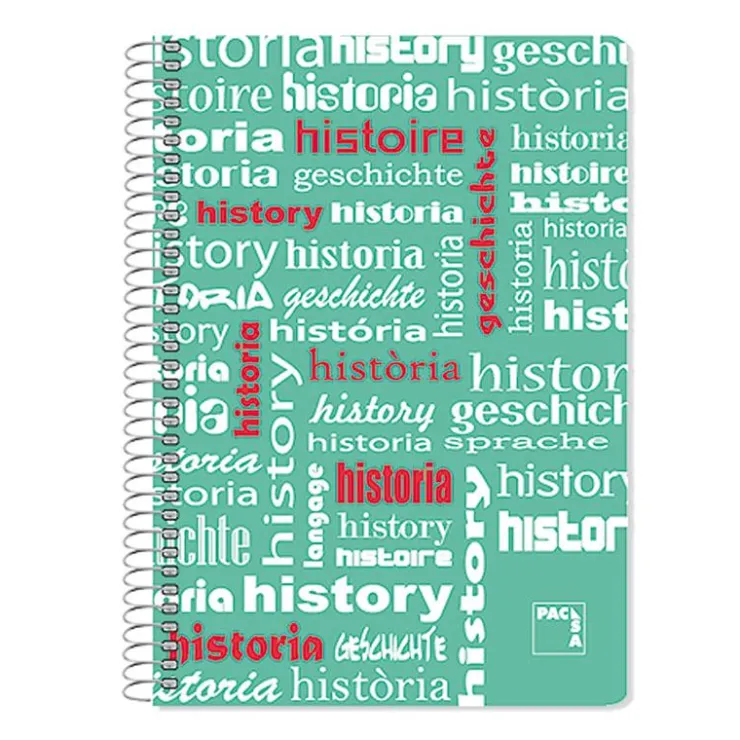 Bloc folio cuadro 4mm. 80 hojas Historia Plastipac<Pacsa