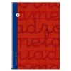 Bloc folio cuadrovía 3mm 80 hojas tapa extra dura rojo<Lamela Sale