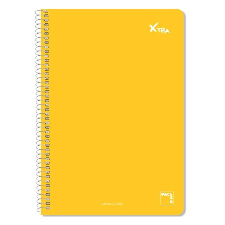 Bloc folio raya horizontal. 80 hojas tapa dura Xtra colores surtidos<Pacsa Sale