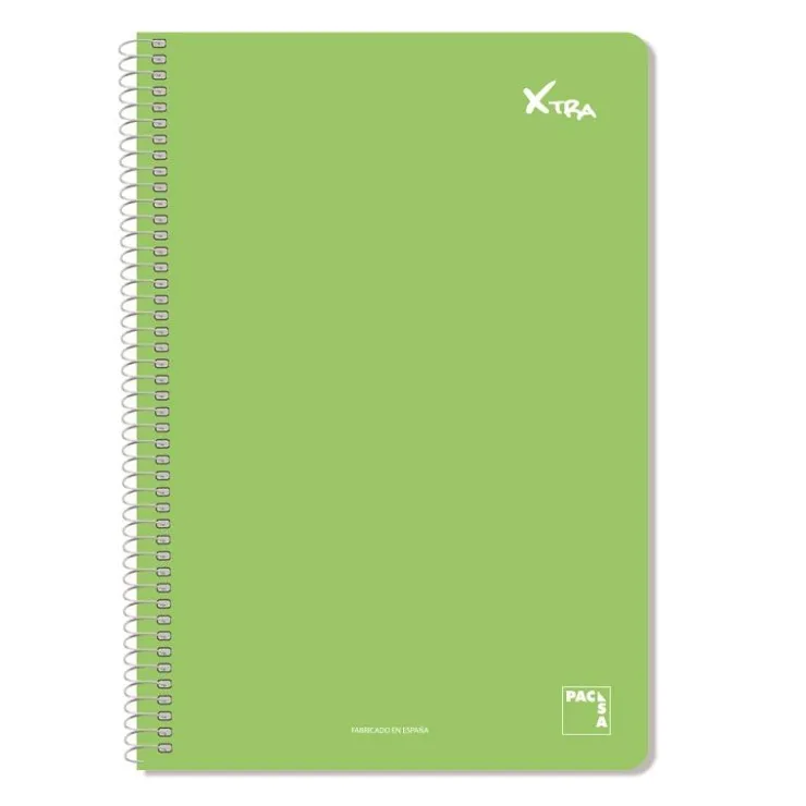 Bloc folio raya horizontal. 80 hojas tapa dura Xtra colores surtidos<Pacsa Sale