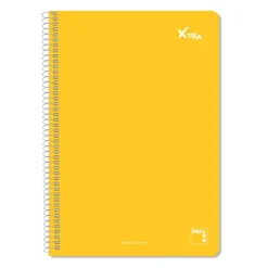 Bloc folio Xtra cuadro 4mm. 80 hojas tapa dura Xtra colores surtidos<Pacsa