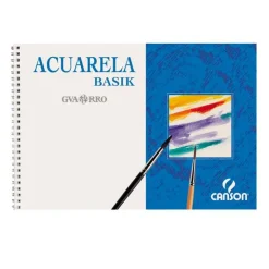 Bloc para acuarela Basik A3 10 hojas 370g.<Canson New