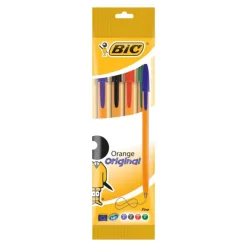 Bolígrafo Naranja 4 colores<Bic New