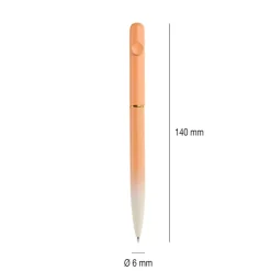 Bolígrafo degradado naranja tinta azul<Miquelrius Hot