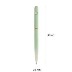 Bolígrafo degradado verde tinta azul<Miquelrius Online