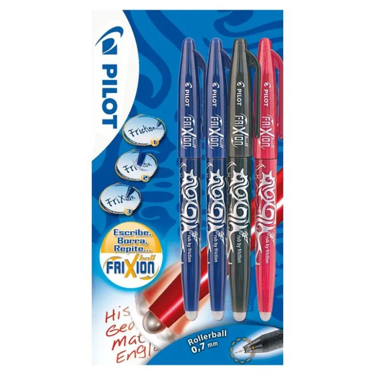 Bolígrafo FriXion Ball 2 tinta azul, 1 negra y 1 roja<Pilot Sale