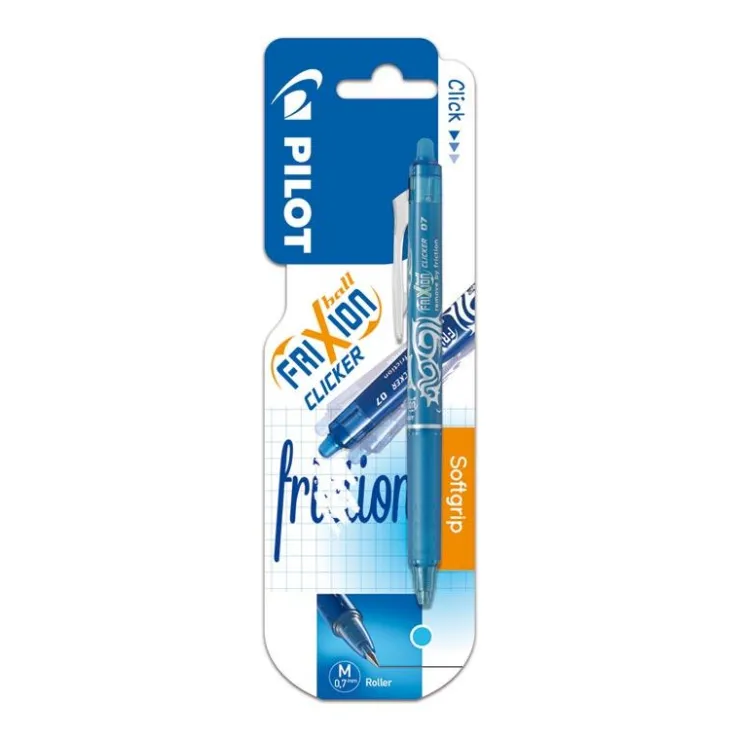 Bolígrafo Frixion Clicker tinta azul clara<Pilot Discount