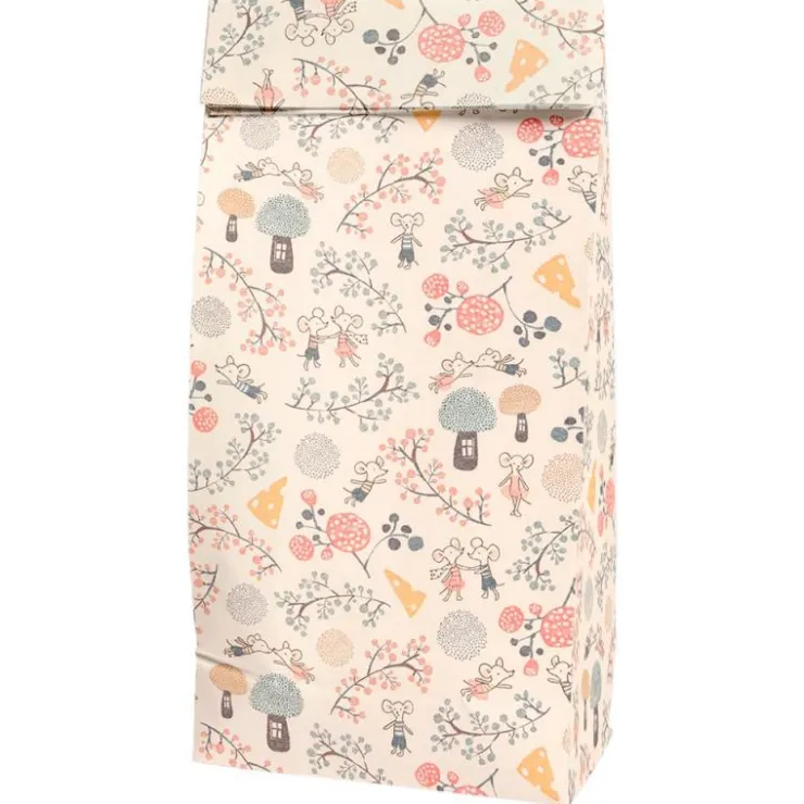 Bolsa de papel para regalo ratoncitos 24,5cm.<Maileg Clearance